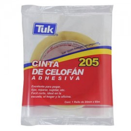 TUK-ADS-260538 / 260538 CINTA CELOFAN 205 TUK 24MM x 65M