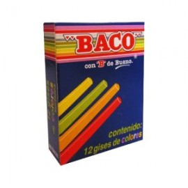 BAC-GIS-COLOR12 / GS005 Gis Baco de 12 colores