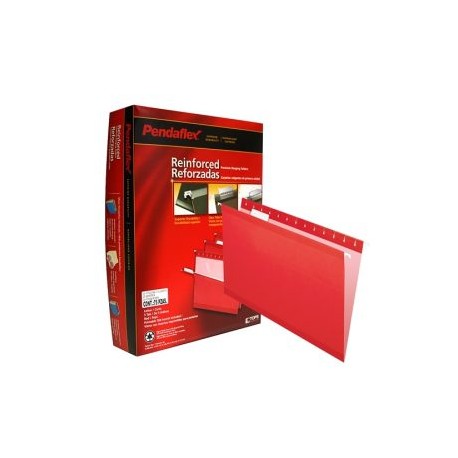 ESS-FOL-4152RED / 4152 1/5 RED FOLDER COLGANTE PENDAFLEX CARTA ROJO