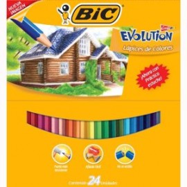 BIC-COL-9324 / 3270220060093 Colores Bic Evolution 24pz