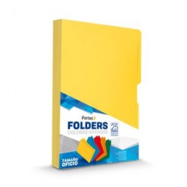 FTC-FOL-1462 / FF-1462 FOLDER INTENSO OFICIO AMARILLO C/25