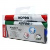KOR-MAR-PSURT4 / 20845.56 MARCADOR P/PIZARRON KORES SURT 4 PZAS