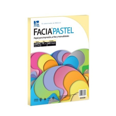 COP-PAP-ARCAMAR / D2810075011A2SE. PAPEL FACIA PASTEL CARTA COLORCANARIO
