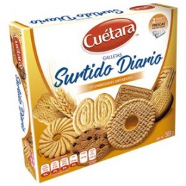 CAF-GALLETA-500 / SURT DIARIO 500 GALLETAS SURTIDO ESPECIAL 500 GRAMOS