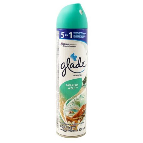 SCJ-AER-PARAISO / QUI0217JJ AEROSOL PARAISO AZUL 400ML. GLADE