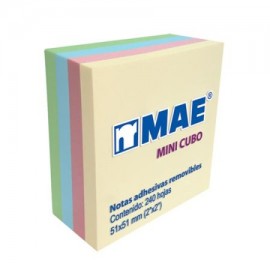 MAE-PST-21204 / 21204 Block de notas adhesivas pastel 2×2 Mae