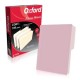 ESS-FOL-M750PIN / M750 1/2 PIN FOLDER OXFORD CARTA ROSA C/100