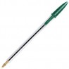 BIC-BOL-M250CV / 7501014511047 Boligrafo Bic Punto Mediano Verde 12pz