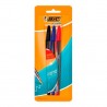 BIC-BOL-BOLSURT / 70330354623 Boligrafo Bic Cristal Intenso Surtido 3pz