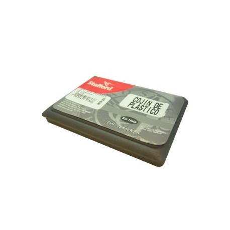 STA-COJ-521100 / 309.COJ0011 Cojín para sello Stafford estuche plástico No. 1 sin tinta