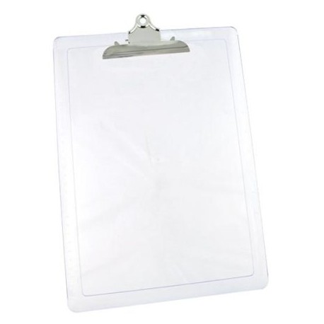 MAE-TAB-M1333 / M-133.3 TABLA PL?STICA CARTA/OFICIO TRANSPARENTE