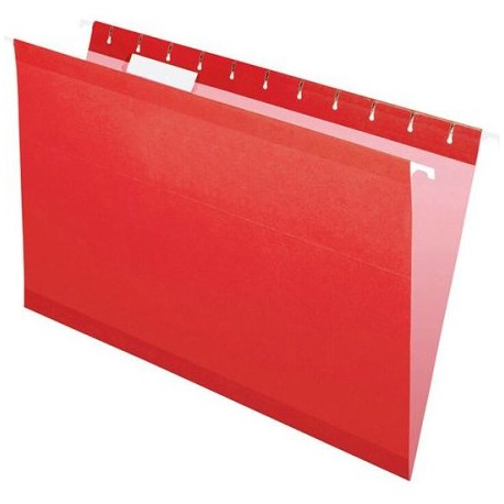 ESS-FOL-415315R / 4153 1/5 RED FOLDER COLGANTE PENDAFLEX OFICIO ROJO