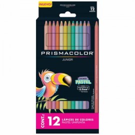 BER-COL-35896 / 2135896 Colores Prismacolor Junior Pastel 12pz