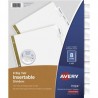 AVE-SEP-11124 / 11124 Separador Blanco Carta 5 Divisiones