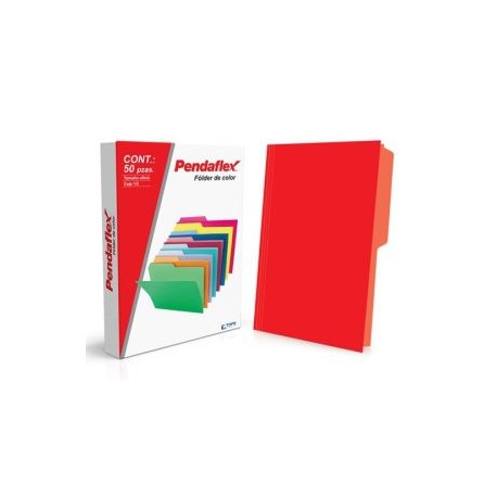 ESS-FOL-15012RJ / C1050 1/2 RJ FOLDER PENDLAFLEX OFICIO ROJO C/50