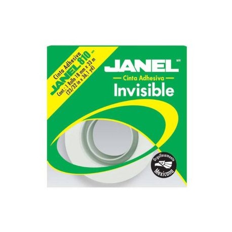 JAN-ADS-81018X3 / 8101833100 CINTA INVISIBLE 810 JANEL 18X33 PZA