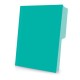 ESS-FOL-5012AQU / C0050 1/2 AQU FOLDER PENDAFLEX CARTA AQUA C/50