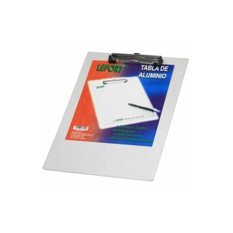 AZO-TAB-1352 / 304.1352 Tabla de Aluminio con Clip Carta