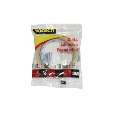 P3M-ADS-PP18X65 / MC500000807 Cinta utilitaria Mod. 508 Scotch 3M 18×66 bolsa con 1 pieza