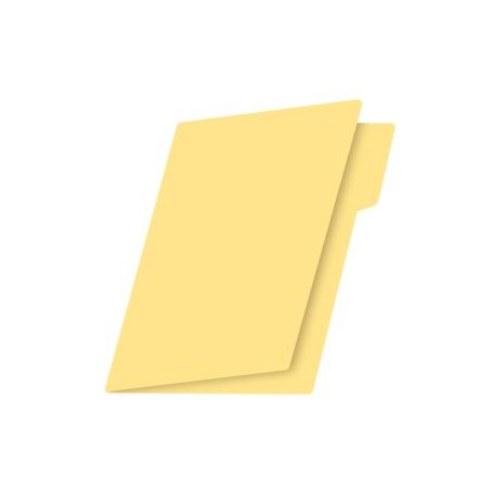 FTC-FOL-FCM03 / FCM-03 F?lder Tamaño carta amarillo c/100