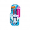 BER-BOL-2066238 / 2066238 Boligrafo económico gel Paper Mate puntofino tarjeta 3 piezas colores surtidos
