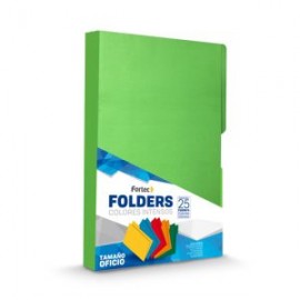 FTC-FOL-1465 / FF-1465 FOLDER INTENSO OFICIO VERDE C/25