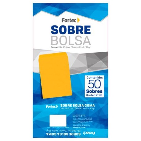 FTC-SOB-B23KG / B-23-KG SOBRE ENGOMADO CARTA KRAFT 90G C/50