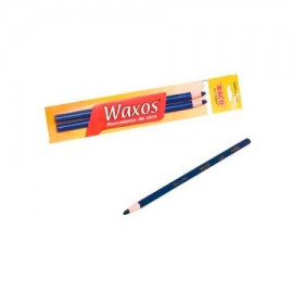 BAC-MAR-WAXO2AZ / ME146 Marcador de Cera Waxos Azul 2pz