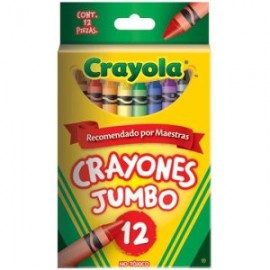 CRA-CRA-520312 / 52-0312 crayones Jumbo 10.16 x 1.12 cm 12