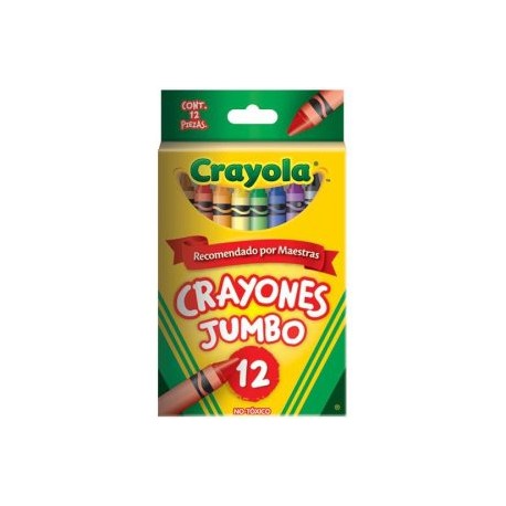 CRA-CRA-520312 / 52-0312 crayones Jumbo 10.16 x 1.12 cm 12