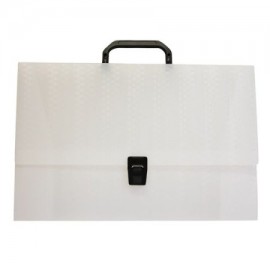 ESS-POR-F915B / F915B CAJA PORTADOCUMENTOS OXFORD BLANCO