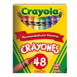 CRA-CRA-520048 / 52-0048 Crayones Est?ndar 9.21x.7.9 cm 48pz