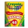 CRA-CRA-520048 / 52-0048 Crayones Est?ndar 9.21x.7.9 cm 48pz