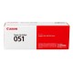CAN-TO-051BK / 2168C001AA TONER CARTRIDGE 051 NEGRO