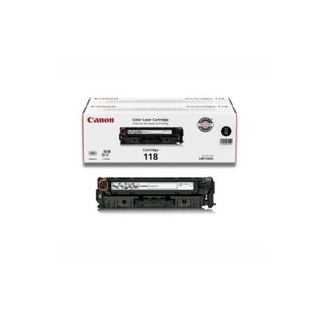 CAN-TO-118BK / 2662B001AA CARTUCHO PARA TONER CANON 118 BK