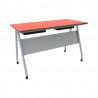 MAB-047 / MAB-047 Mesa escolar “A” binaria pintada (120x60x75)