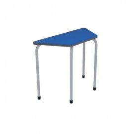 MTI-047 / MTI-047 Mesa escolar trapezoidal individual pintada (90x40x75)