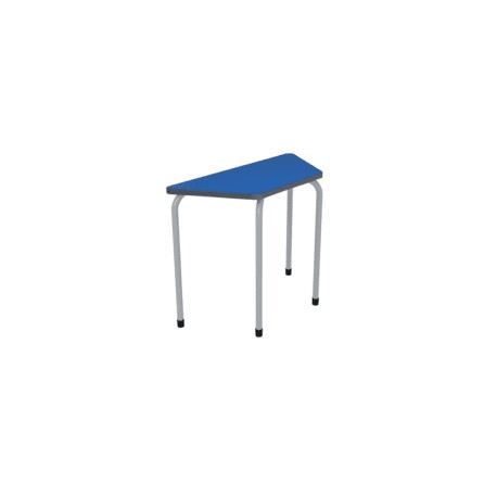 MTI-047 / MTI-047 Mesa escolar trapezoidal individual pintada (90x40x75)