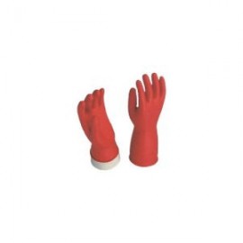 LJA-GUANTE-ADX8 / ADEX GUAN ROJO 8 GUANTES DE HULE N8 ADEX