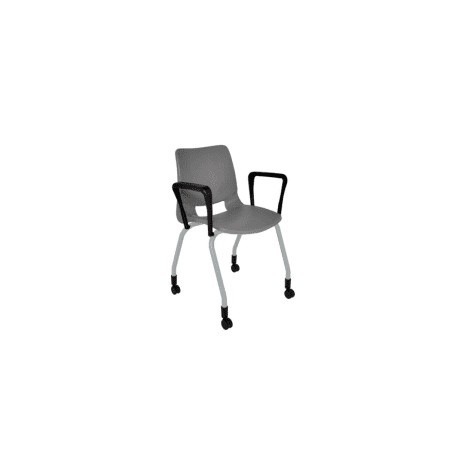 SBA-310 / SBA-310 Silla secretarial apilable bold con brazos pintada