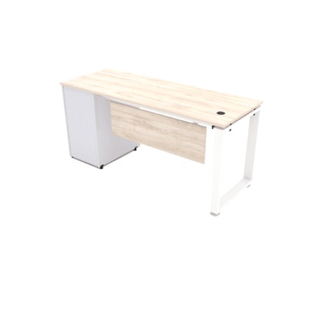 EQ-1-120-28 / EQ-1-120-28 Escritorio Recto Quadra 120×60 cm (Der./Izq.)