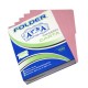 APS-FOL-L13 / L13FC Folder rosa APSA tamaño carta  , paquete
