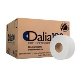 LFA-HIG-HB19318 / HB19318 Papel higienico blanco Dalia 80m