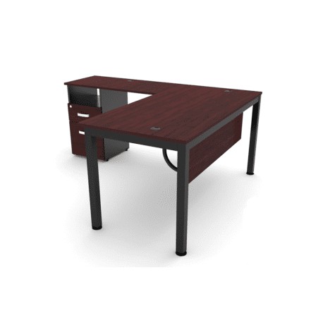 ES-L-160-28 / ES-L-160-28 Escritorio Sirion con Lateral 160×140 cm (Der./Izq.)
