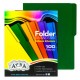 APS-FOL-L82 / L82-P Folder verde intenso APSA tamaño carta