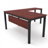 ES-L-161-28 / ES-L-161-28 Escritorio Sirion con Lateral 160×140 cm sin pedestal (Der./Izq.)