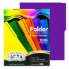 APS-FOL-L85 / L85-P Folder morado intenso APSA tamaño carta