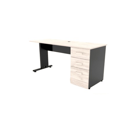 EV-1-120-28 / EV-1-120-28 Escritorio Valka con Pedestal (Der./Izq.)
