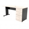 EV-1-120-28 / EV-1-120-28 Escritorio Valka con Pedestal (Der./Izq.)