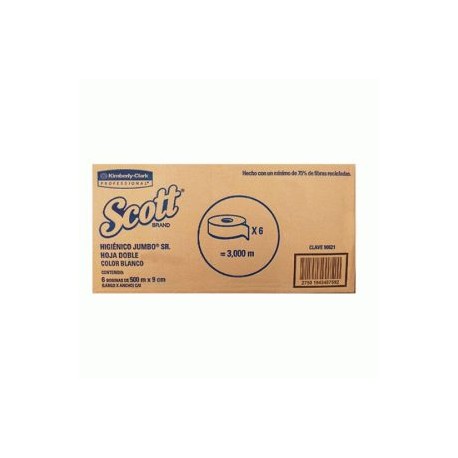 LKC-HIGSR-90490 / 90621 PAPEL HIGIENICO BLANCO DE 500M MOD 90621